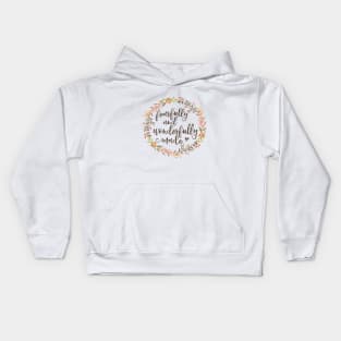 Fearfully and Wonderfully Made Kids Hoodie